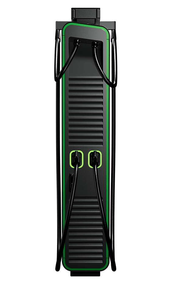 Alpitronic Hypercharger HYC200-200kW 2x 3,5m Ladekabel und Sockel bei Spreewatt-1
