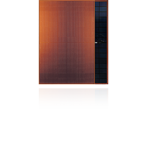Orange Photovoltaikmodule FuturaSun