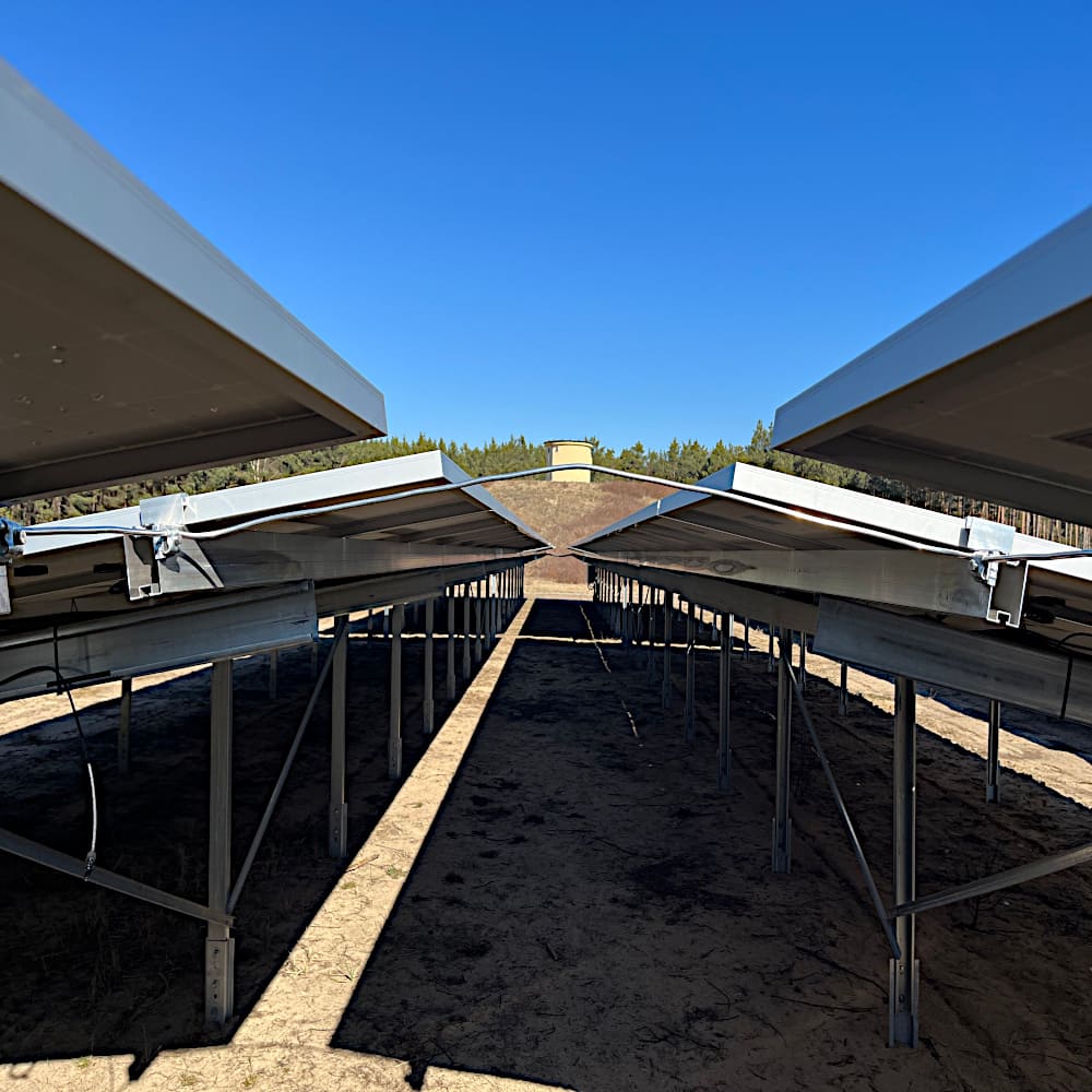 Photovoltaikpark projektiert von EMIS Electrics aus Lübbenau