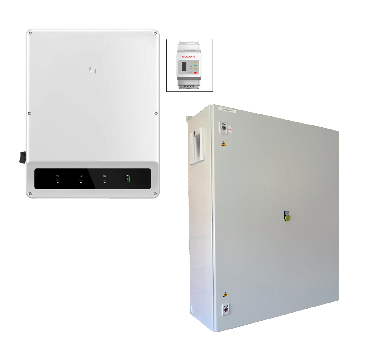 Backup-Box MULTI 160A + GoodWe ET Serie GW29.9K-ET + BYD HVM 19.3