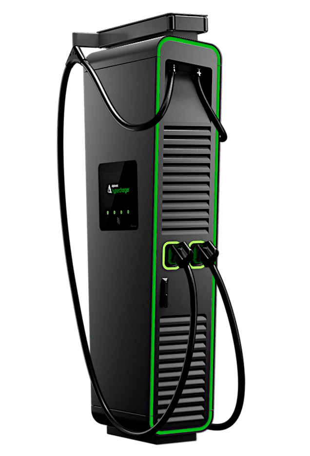 Alpitronic Hypercharger HYC200-200kW 2x 3,5m Ladekabel und Sockel bei Spreewatt-2